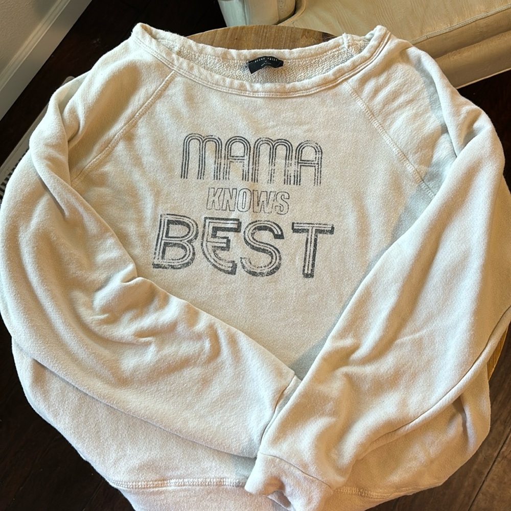 Latte cozy sweater. Mama knows BEST